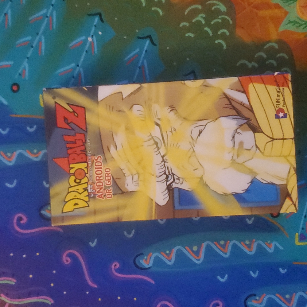 Vintage Dragon Ball Z Androids Dr.Gero VHS Tape